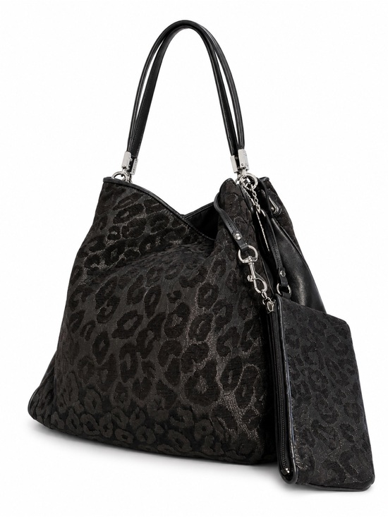 Coach Handbags - COACH Madison Ocelot Lurex Set